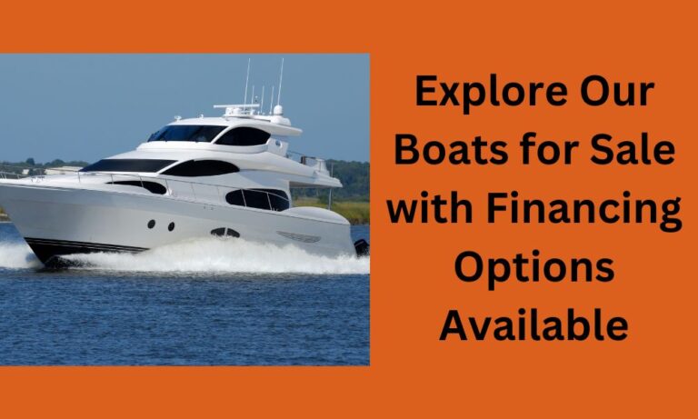 Explore Our Boats for Sale on Finance Options Available