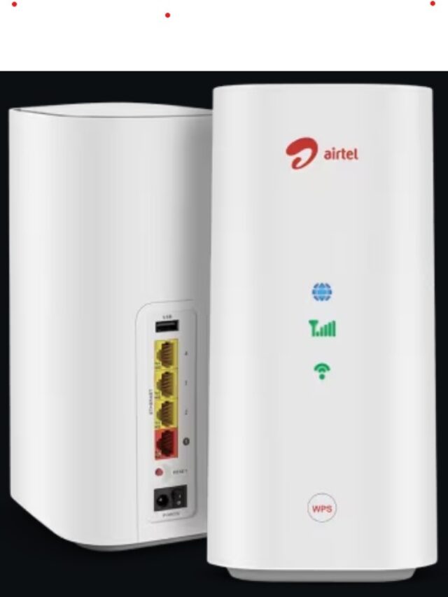 Airtel Launch Xstream AirFiber, a Wireless Home Wi-Fi 5G service